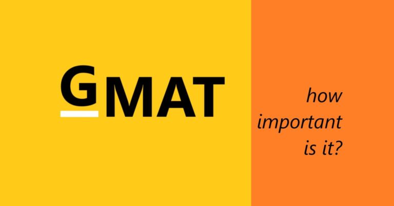 How important is the GMAT?